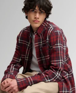 Long Sleeve Cotton Lumberjack Shirt