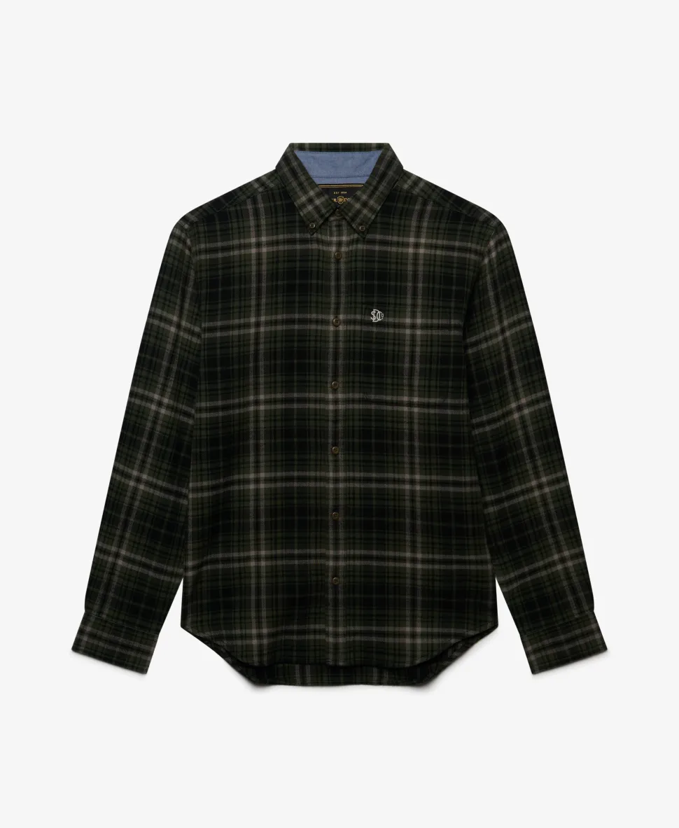 Long Sleeve Cotton Lumberjack Shirt