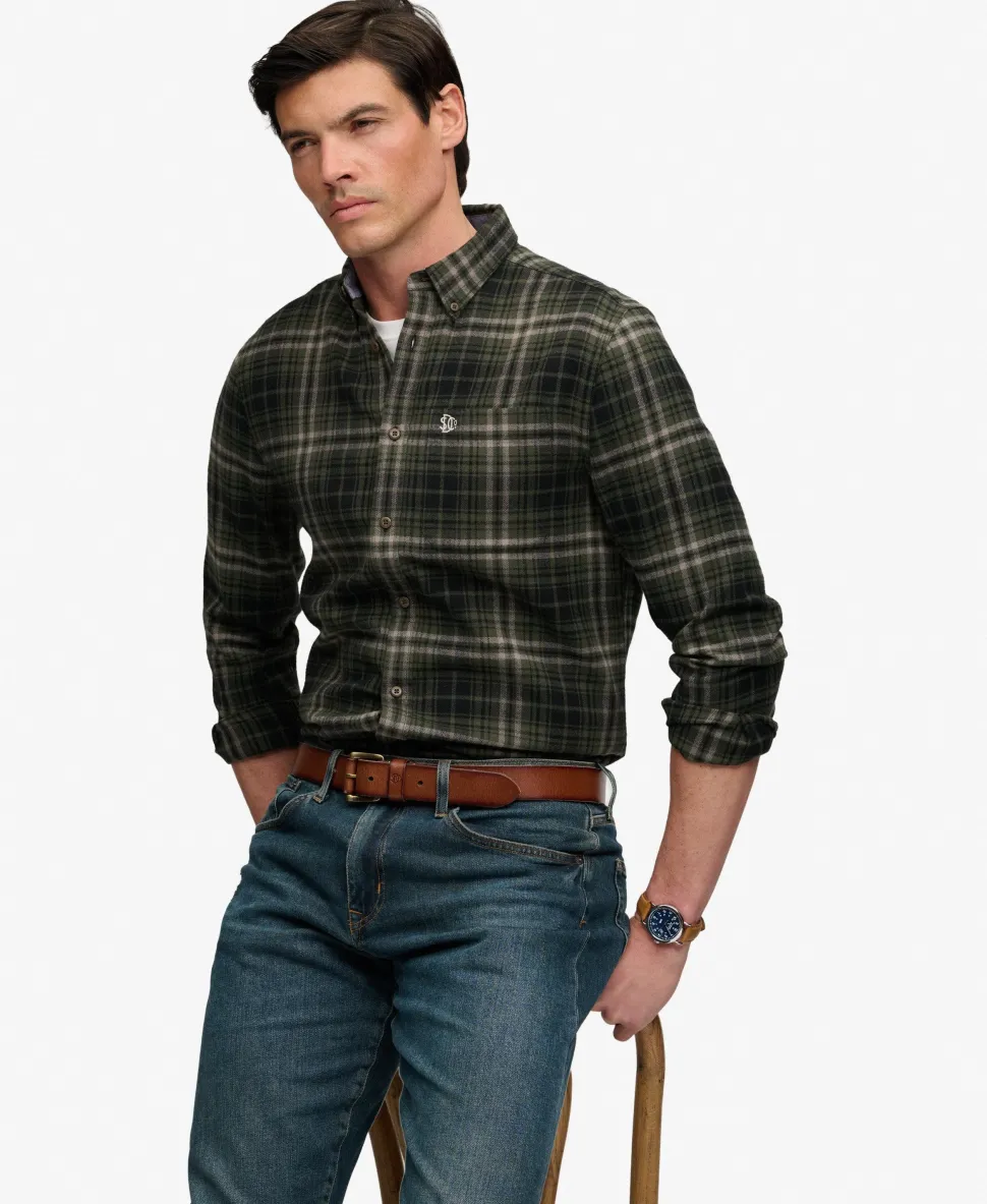 Long Sleeve Cotton Lumberjack Shirt