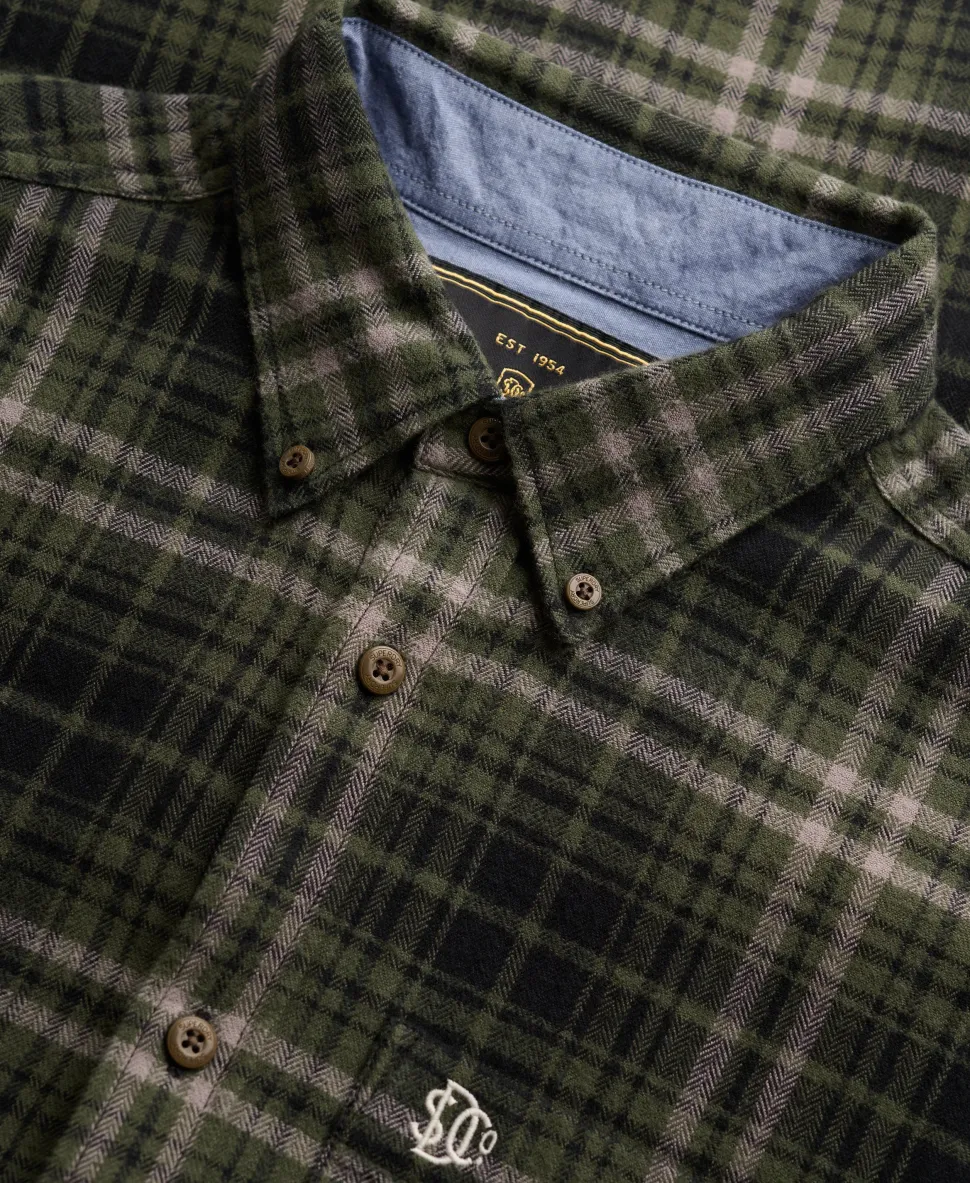 Long Sleeve Cotton Lumberjack Shirt