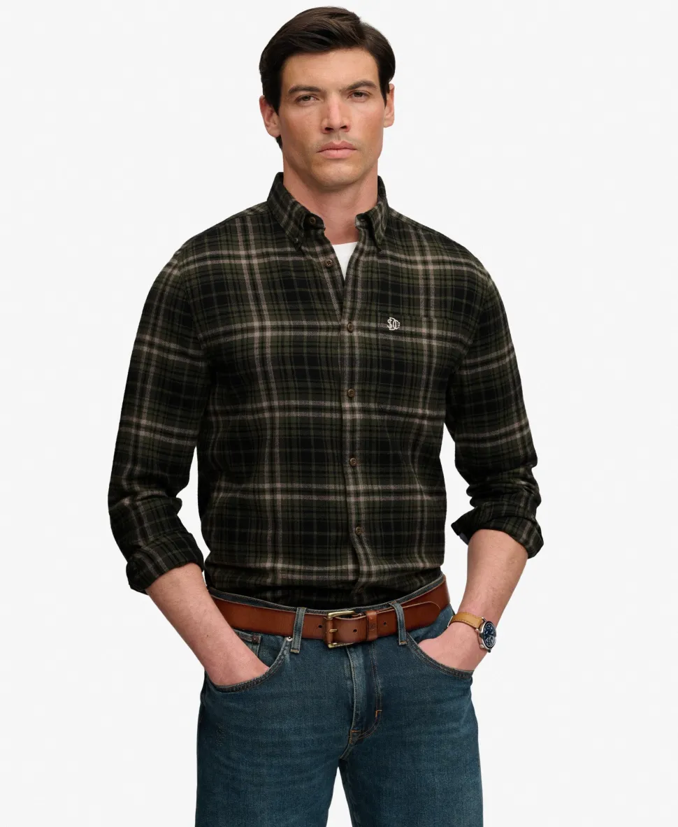 Long Sleeve Cotton Lumberjack Shirt