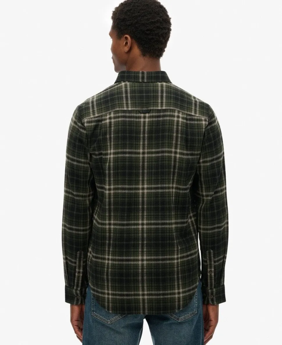 Long Sleeve Cotton Lumberjack Shirt