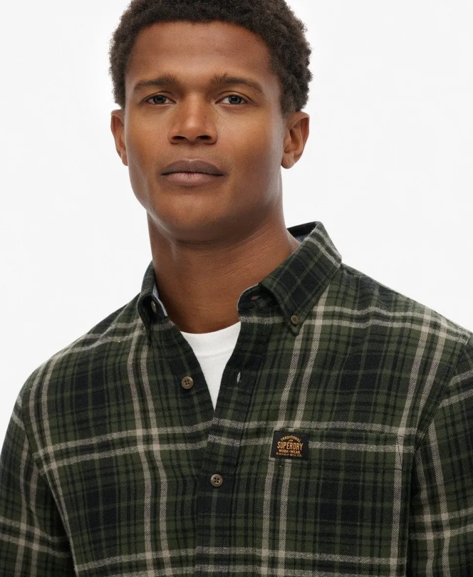 Long Sleeve Cotton Lumberjack Shirt