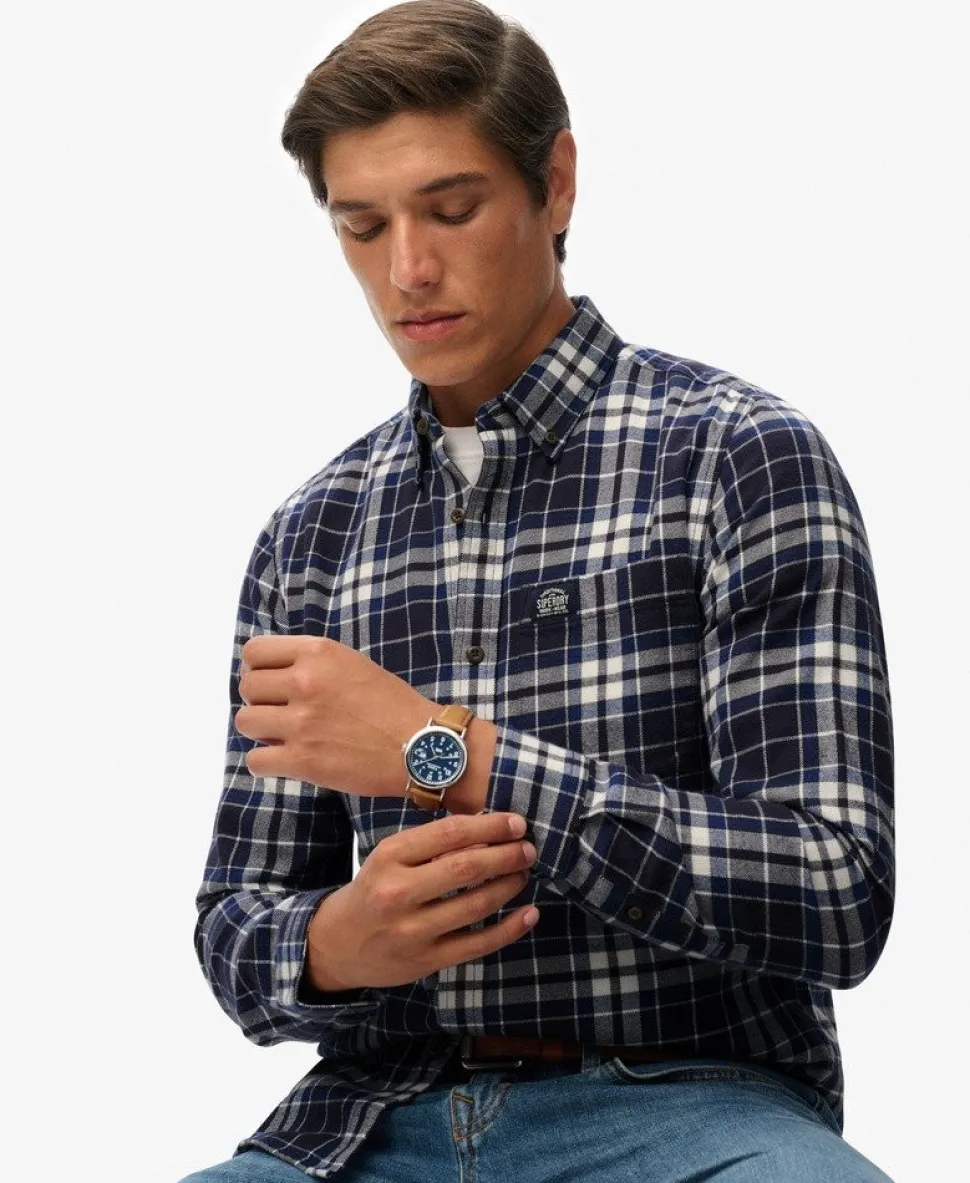 Long Sleeve Cotton Lumberjack Shirt