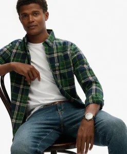 Long Sleeve Cotton Lumberjack Shirt