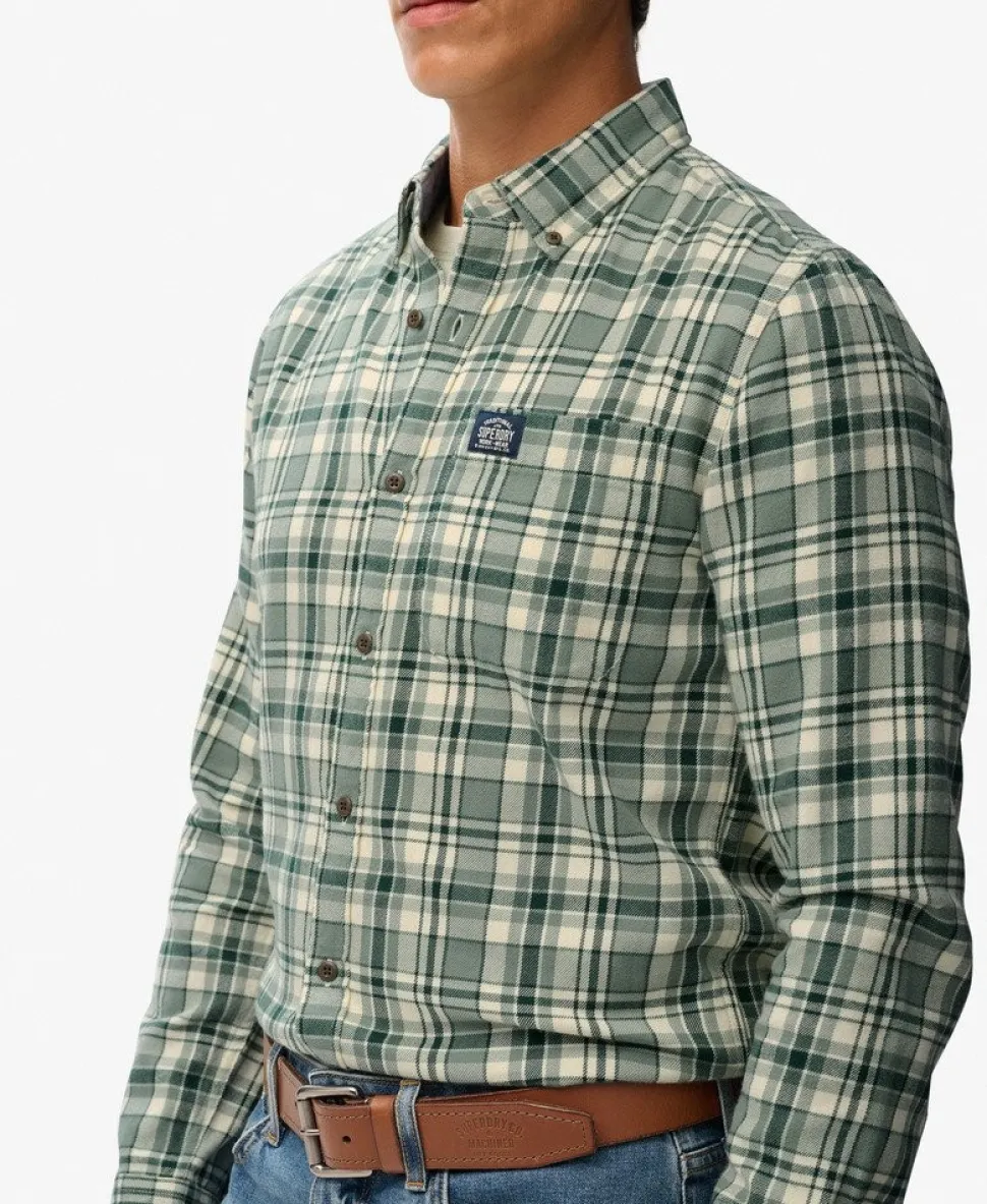 Long Sleeve Cotton Lumberjack Shirt