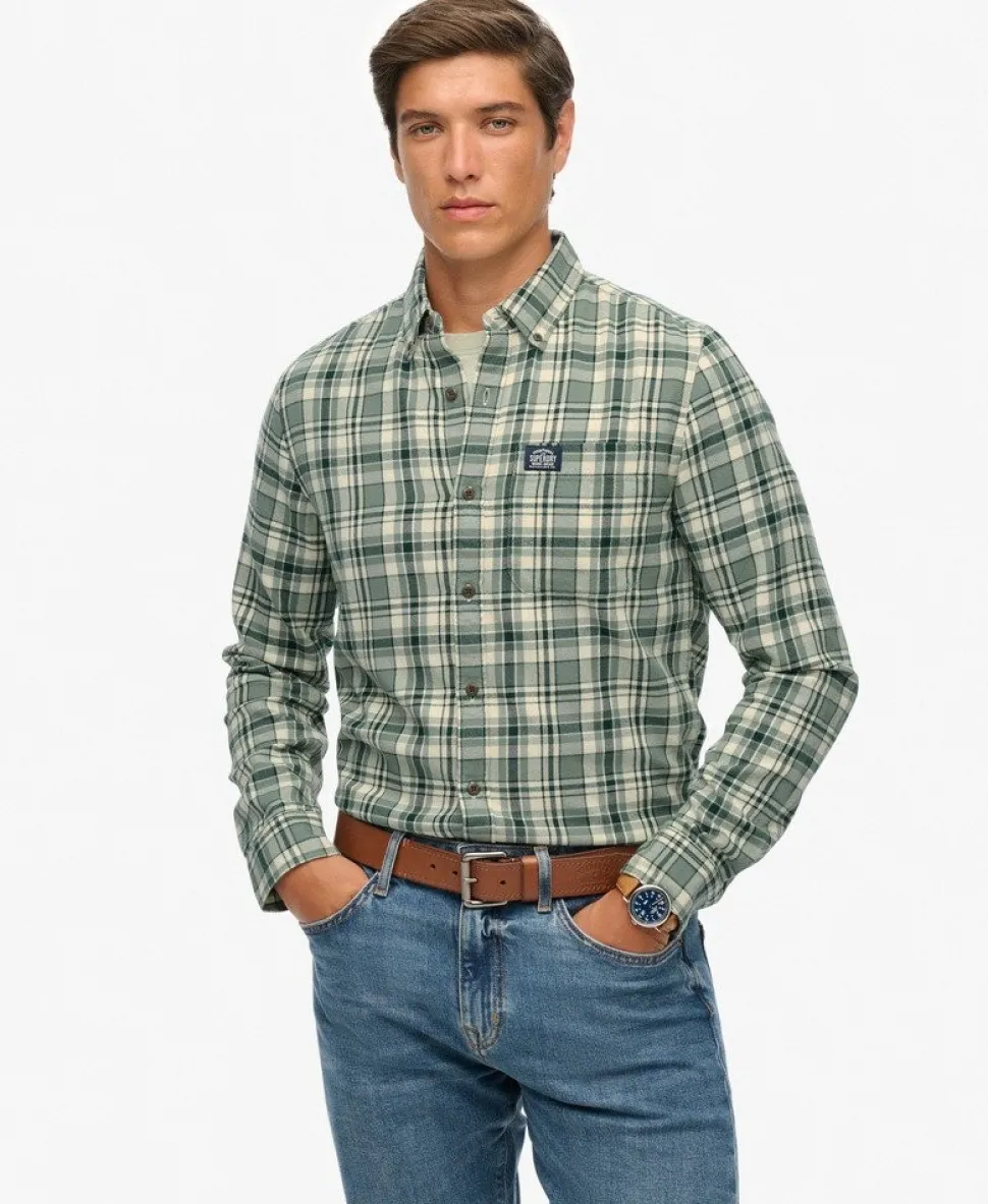 Long Sleeve Cotton Lumberjack Shirt