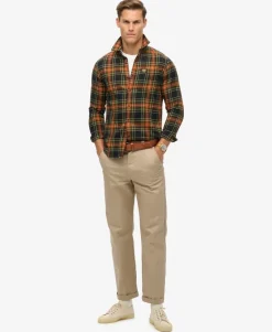 Long Sleeve Cotton Lumberjack Shirt