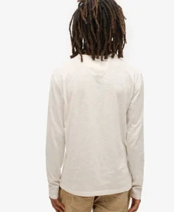 Long Sleeved Jersey Henley Top