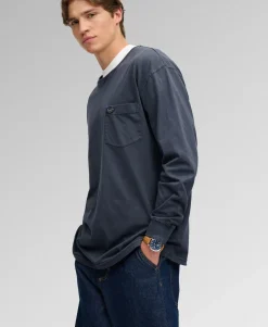 Long Sleeve Pocket T-Shirt