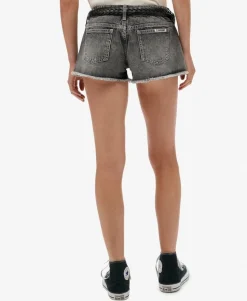 Low Rise Denim Hot Shorts