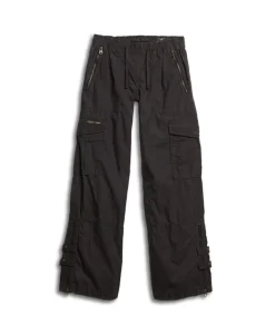 Low Rise Wide Leg Cargo Pants