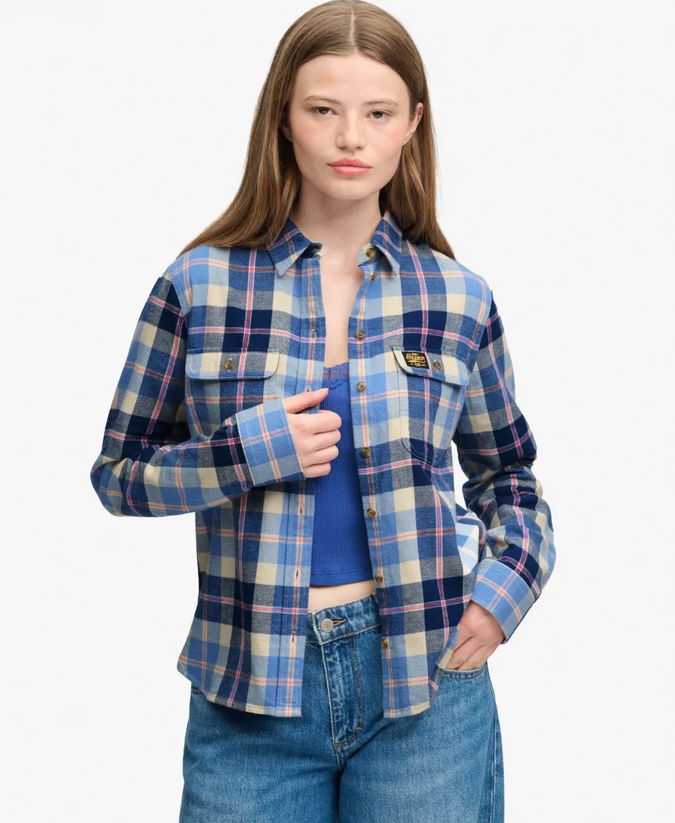 Lumberjack Check Flannel Shirt