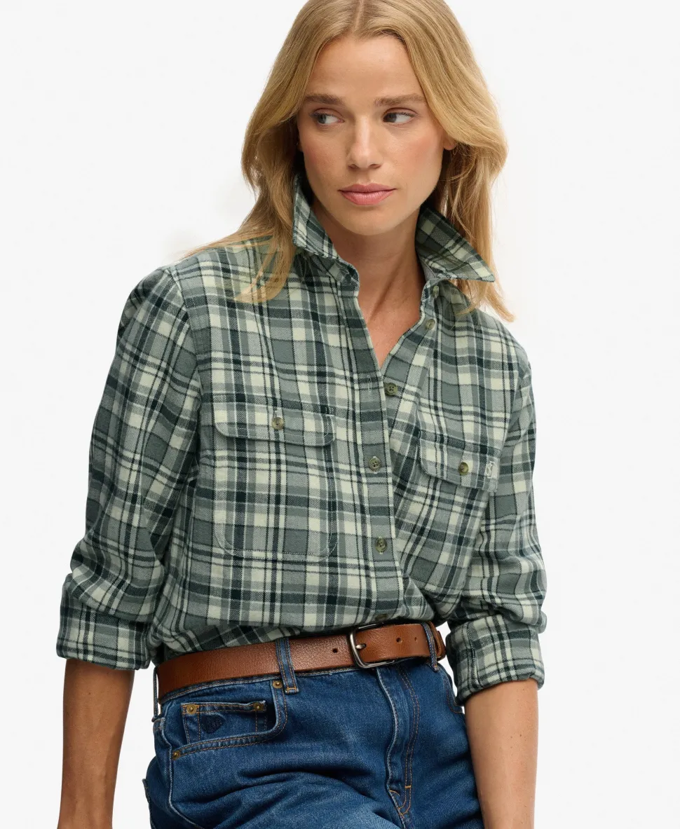 Lumberjack Check Flannel Shirt