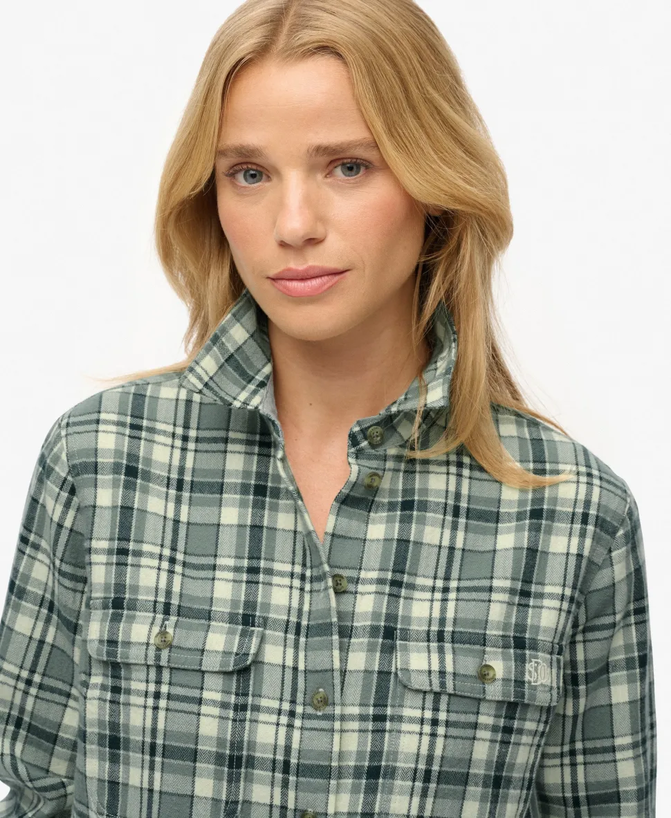 Lumberjack Check Flannel Shirt