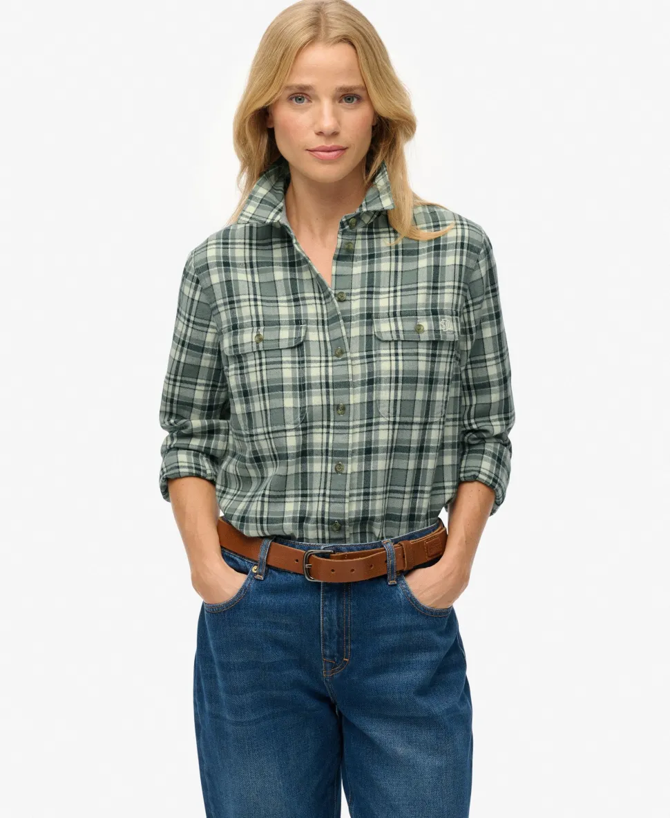 Lumberjack Check Flannel Shirt