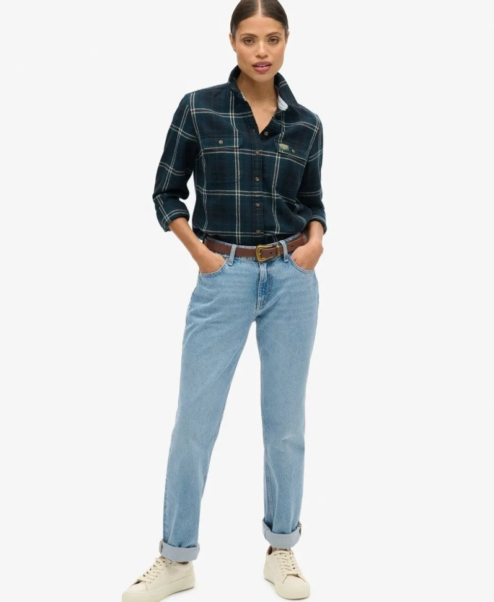 Lumberjack Check Flannel Shirt