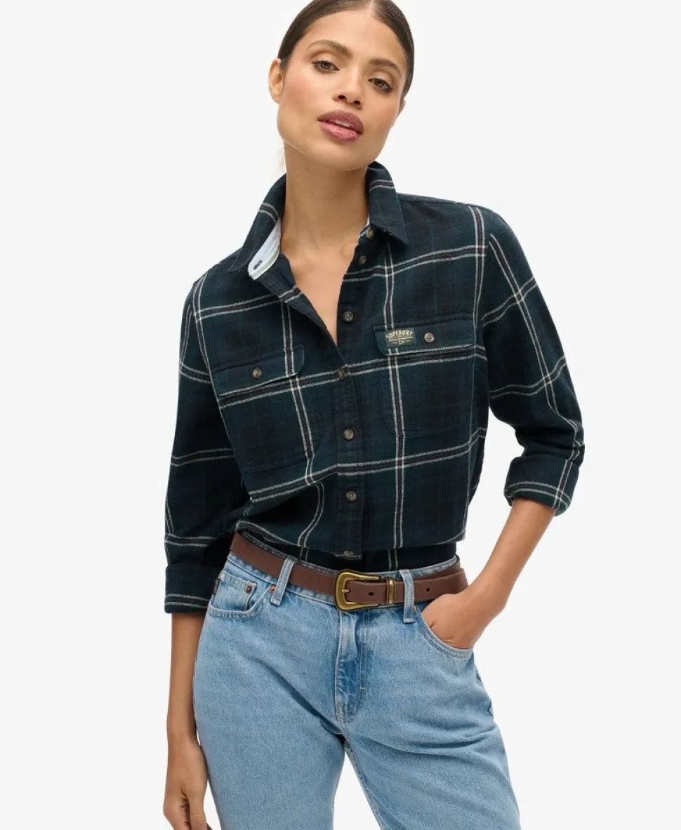 Lumberjack Check Flannel Shirt