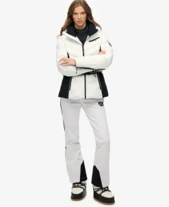 Luxe Belted Ski Padded Jacket