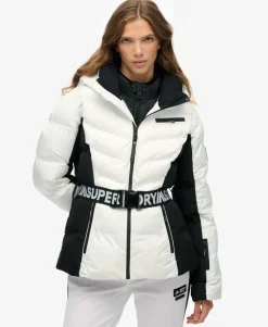 Luxe Belted Ski Padded Jacket