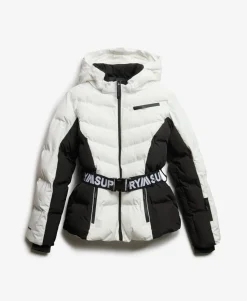 Luxe Belted Ski Padded Jacket