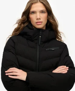 Luxe Belted Ski Padded Jacket