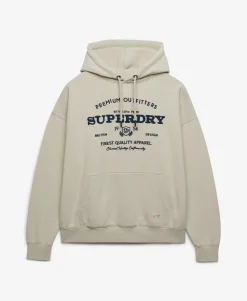 Luxe Casual Embroidered Relaxed Hoodie