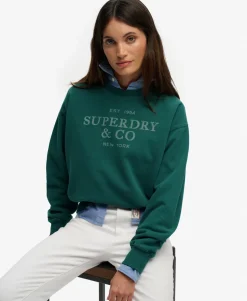 Luxe Casual Loose Crew Sweatshirt