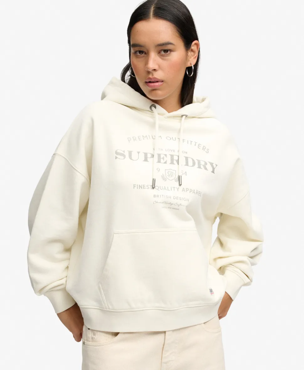 Luxe Casual Relaxed Hoodie