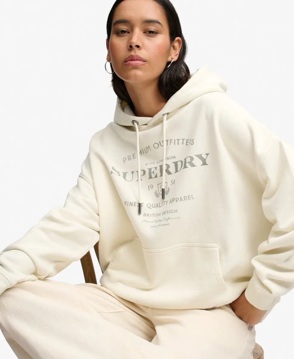 Luxe Casual Relaxed Hoodie