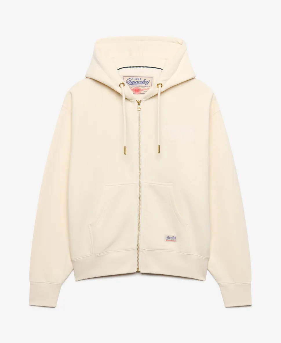 Luxe Casual Zip Hoodie