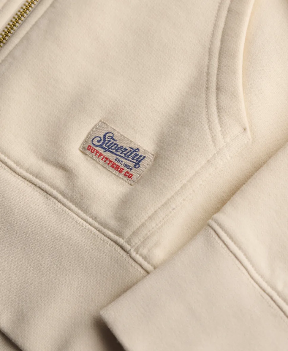 Luxe Casual Zip Hoodie