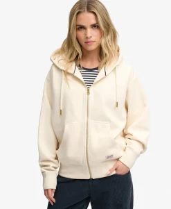 Luxe Casual Zip Hoodie