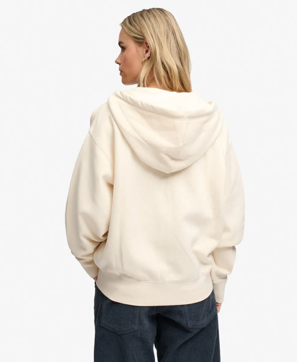 Luxe Casual Zip Hoodie