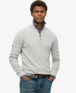 Merino Half Zip Jumper
