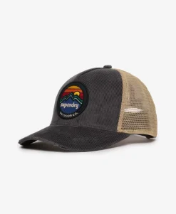 Mesh Cord Trucker Cap