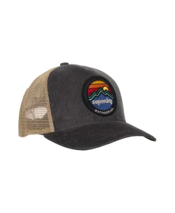 Mesh Cord Trucker Cap