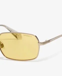 Metal Rectangle Sunglasses