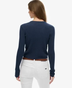 Micro Cable Cardigan