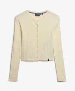 Micro Cable Cardigan