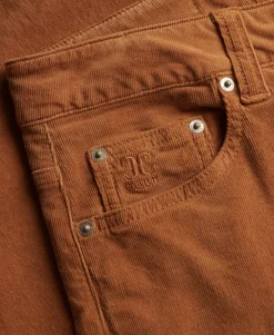 Mid Rise Baggy Corduroy Trousers