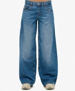 Mid Rise Baggy Jeans