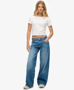 Mid Rise Baggy Jeans