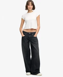 Mid Rise Baggy Jeans
