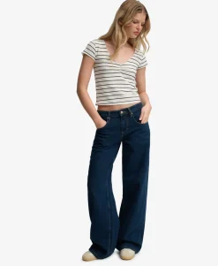 Mid Rise Baggy Jeans