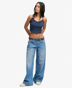 Mid Rise Baggy Jeans