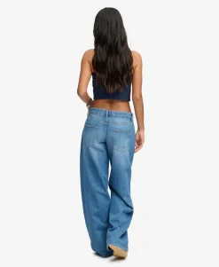 Mid Rise Baggy Jeans