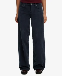 Mid Rise Baggy Jumbo Cord Pants