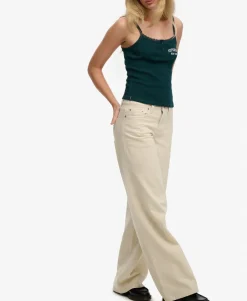 Mid Rise Baggy Pants