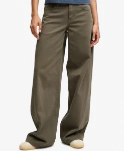 Mid Rise Baggy Pants
